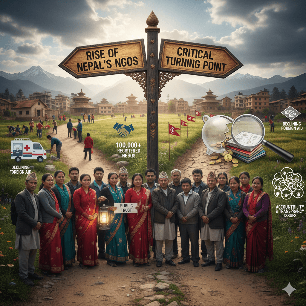Nepal’s NGO Sector at a Crossroads Amid Shrinking Aid