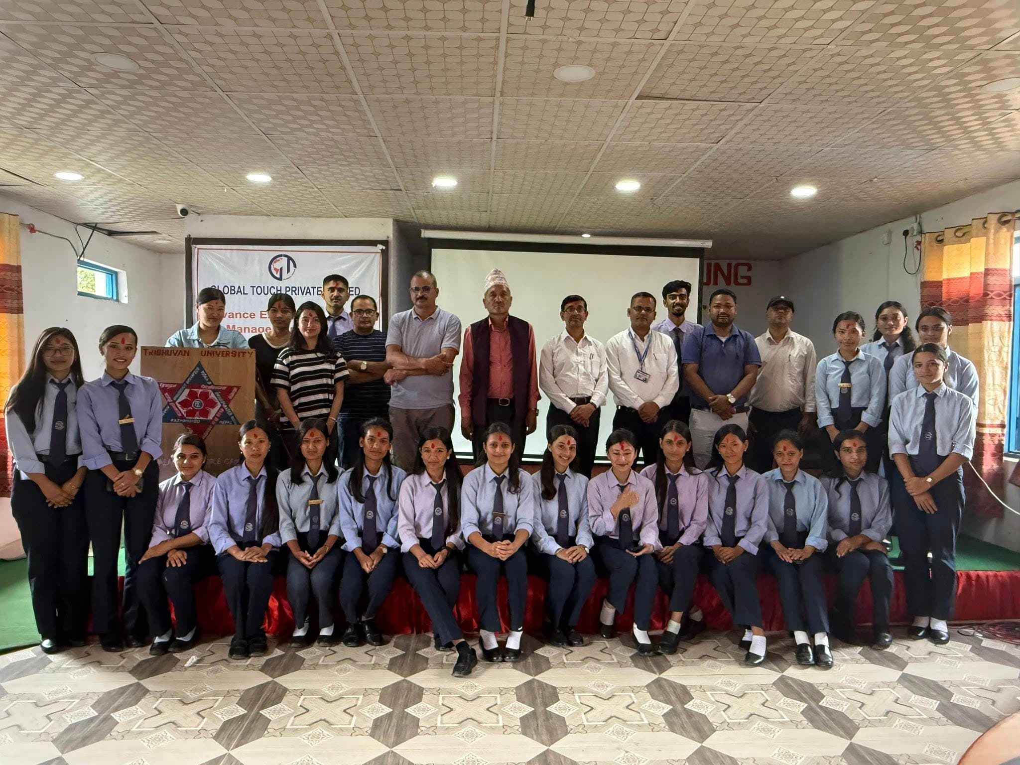 Completion of “Advanced Excel and Financial Management Training”